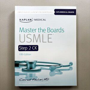 USMLE Step 2 CK Kaplan Medical Master the Boards, Fifth Edition Book Test Prep